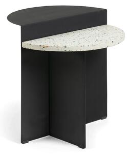 Černý příruční stolek Kave Home Cleary