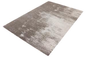 Kusový koberec vlněný Agnella Tempo Natural Alisja Grafit (binding) šedý Rozměr: 133x195 cm