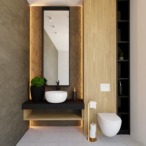 Baltica Design Kari stojan na toaletní papír zlatá 5904107905990