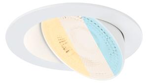 P 92253 LED vestavné svítidlo White Select Aumus spot kruhové 105mm 90° 5W 230V stmívatelné 2700 - 6500K bílá - PAULMANN