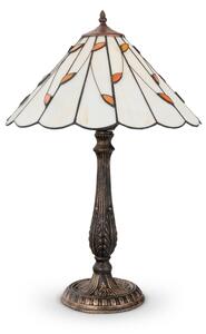 Brilagi - Tiffany vitrážová stolní lampa FOLIA 2xE27/60W/230V