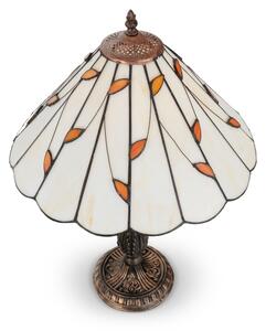Brilagi - Tiffany vitrážová stolní lampa FOLIA 2xE27/60W/230V