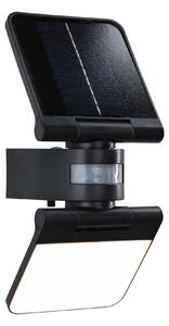 P 94609 Solární LED osvětlení zdí Lesla pohybové čidlo (IR) IP65 hranaté 150x130mm 3000K 12,5W antracit umělá hmota - PAULMANN