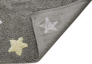 Ručně tkaný kusový koberec Tricolor Stars Grey-Blue
