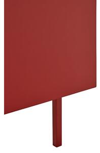 Tmavě červený televizní stolek Teulat Arista