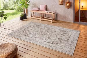 Kusový orientální koberec Flatweave 104805 Cream/Light-brown