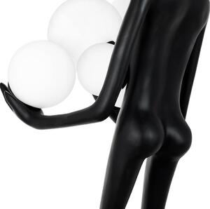 Moosee Human stojací lampa 6x30 W bílá-černá MSE010100326