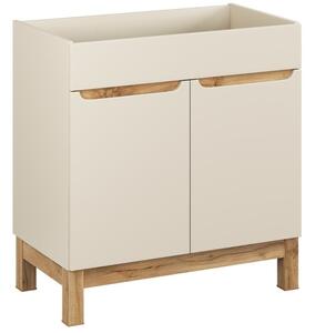 Comad Bali Cashmere skříňka 80x46x84 cm pod umyvadlo stojící béžová BALI CASHMERE 82-80-46-2D
