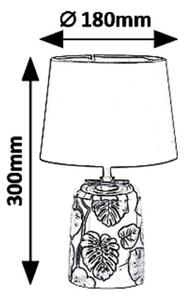 Rabalux Sonal stolní lampa 1x40 W černá 4549