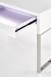 Luxusní PC stůl HAL-32, bílý