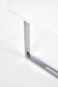 Psací stůl B30 - bílá/ chromovaná