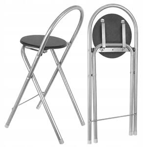 Barová Židle DglShop24 černá dřevotřísková deska 79 cm