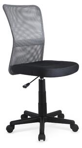 Dětská židle k psacímu stolu Hema1604, šedá/černá