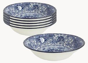 Sada hlubokých porcelánových talířů Old England, 6 dílů
