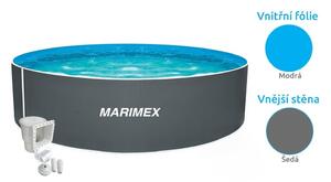 Bazén s pevnou konstrukcí ø 305 cm hloubka 91 cm Orlando – Marimex