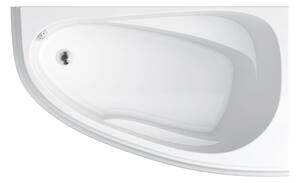 Cersanit Joanna New rohová vana 160x95 cm Pravostranná bílá S301-169