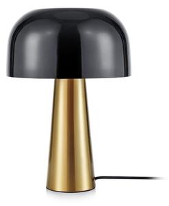 Stolní lampa v měděné barvě s černým stínidlem Markslöjd Blanca