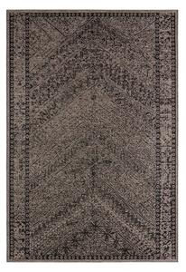 Hnědo-černý venkovní koberec NORTHRUGS Mardin, 70 x 140 cm
