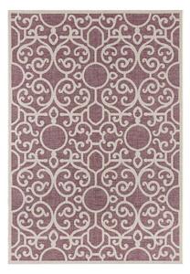 Fialovo-béžový venkovní koberec NORTHRUGS Nebo, 160 x 230 cm