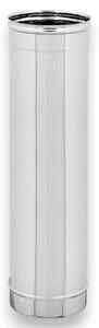 Kulatá trubka z nerezové oceli 304 pro kamna na dřevo, 100 cm × 25 cm
