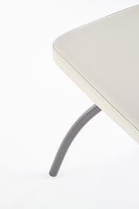 Jídelní židle K298 světle šedá / grafit