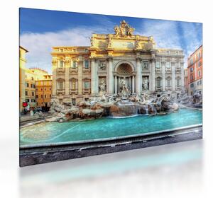 Skleněný obraz - Fontána di Trevi (70x50 cm)