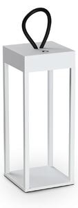 Ideal Lux Venkovní přenosná LED lampa ENYA, 5W, v. 30 cm, IP54 Barva: Bílá