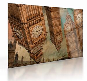 Skleněný obraz - Big Ben, Londýn (70x50 cm)