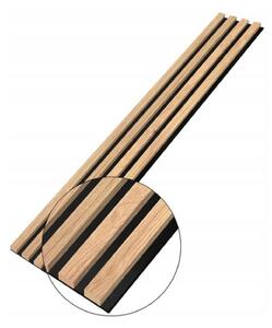 Designový akustický panel Dub Artisan - 18 cm - 4 lamely