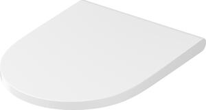 Cersanit Larga sada mísa + prkénko s pomalým sklápěním závěsná Bez oplachového kruhu bílá S701-472