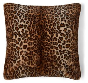 Skinnwille Home Collection Velký polštář Leo Brown XL, leopard, 65x65 cm