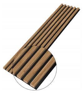Designový akustický panel Dub Catania - 28 cm - 6 lamel