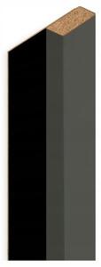 Designový akustický panel - antracit - 5 cm - 1 lamela