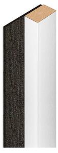 Designový akustický panel - bílá - 5 cm - 1 lamela