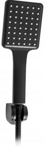 Rea Storm, nástěnná sprchová baterie s ruční sprchovou sadou, černá matná, REA-B8033