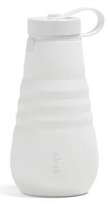 Bílá skládací láhev Stojo Bottle Quartz, 590 ml