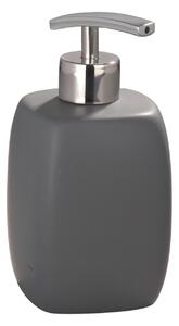 WENKO Dávkovač mýdla FARO šedý (z20022100) 15x8x8 cm