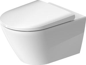Duravit D-Neo záchodová mísa závěsná Bez oplachového kruhu bílá 25770900001