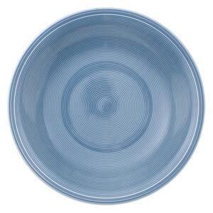 Modrý porcelánový hluboký talíř Villeroy & Boch Like Color Loop, ø 23,5 cm