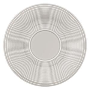 Bílo-šedý porcelánový podšálek Villeroy & Boch Like Color Loop, ø 15,5 cm