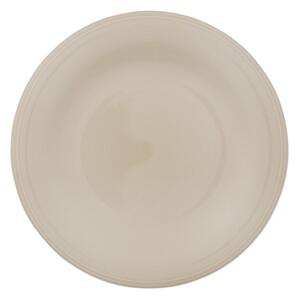 Bílo-béžový porcelánový talíř Villeroy & Boch Like Color Loop, ø 28,5 cm