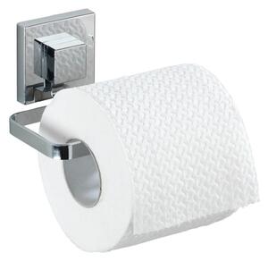 WENKO Držák toaletního papíru BEZ VRTÁNÍ VacuumLoc QUADRO chromový 6x14x11 cm
