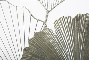 Kovová závěsná dekorace ve stříbrné barvě Mauro Ferretti Goxy Silver, 62 x 86 cm