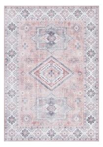 Světle růžový koberec Nouristan Gratia, 200 x 290 cm