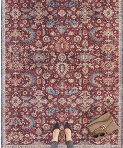 Vínově červený koberec Nouristan Vivana, 120 x 160 cm