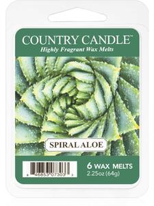 Country Candle Spiral Aloe vosk do aromalampy 64 g