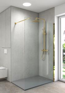 Oltens Bergytan obdélníková sprchová vanička 120x70 cm šedá 15102700