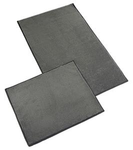 Koupelnová sada předložek GOLD 60x100+60x50cm tmavě šedá