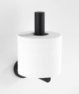 Matně černý nástěnný držák na toaletní papír z nerezové oceli Bosio – Wenko