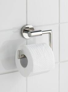 Nástěnný držák na toaletní papír z nerezové oceli v leskle stříbrné barvě Bosio – Wenko